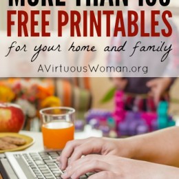 FREE Home Printables