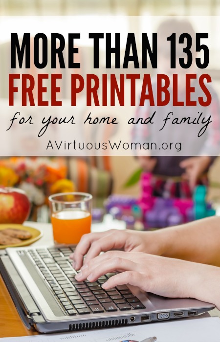 FREE Home Printables