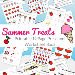 FREE Summer Treats PreK Pack