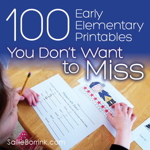 FREE 100 Printables for preK