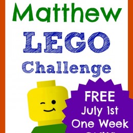 Free Bible Lego Challenge: Matthew - Limited Time! (Reg. $5.99!)