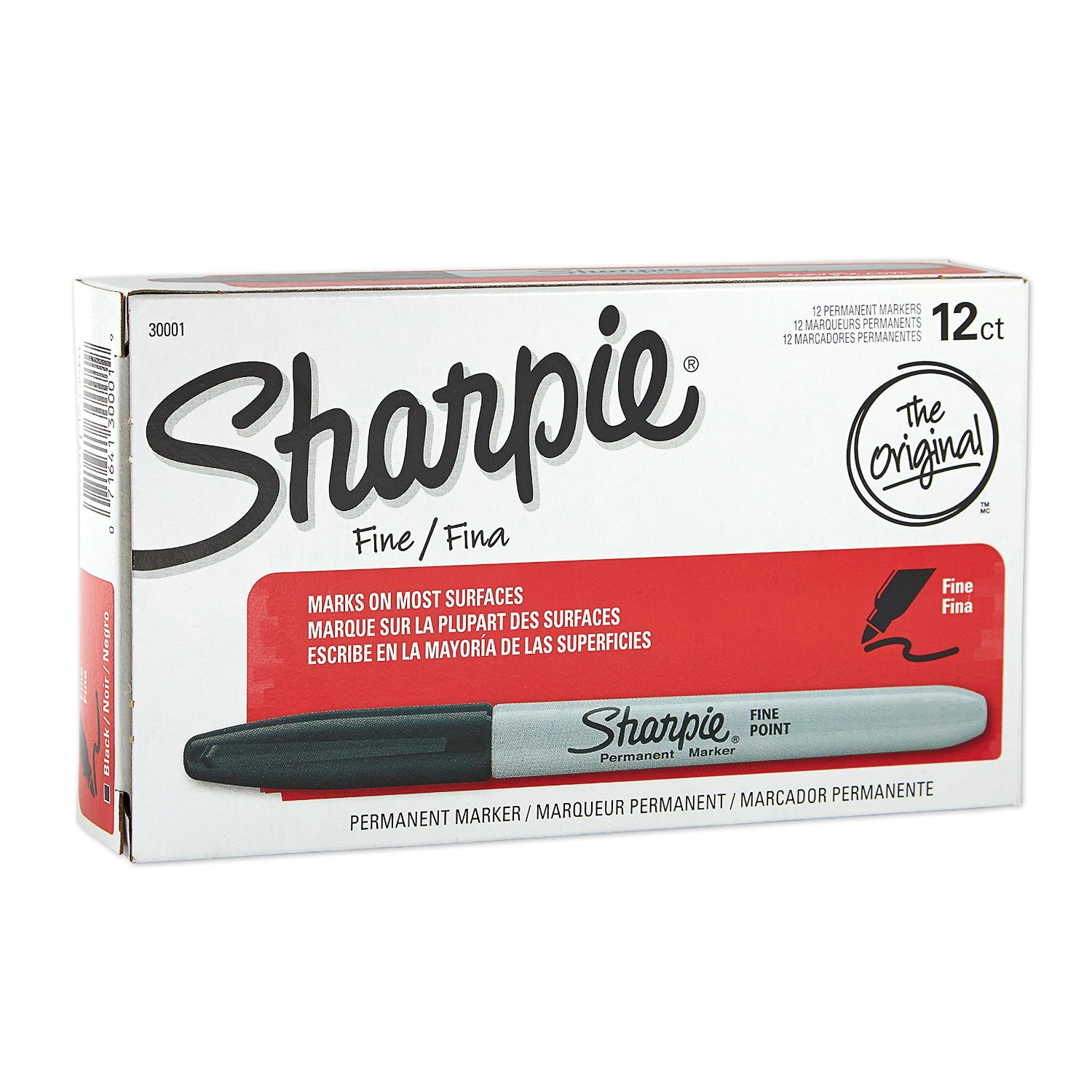 Sharpie Fine Point Black Permanent Markers Only $6.39! (12 Count)