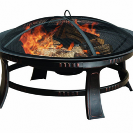Pleasant Hearth Round Fire Pit Only $71! (Reg. $120!)