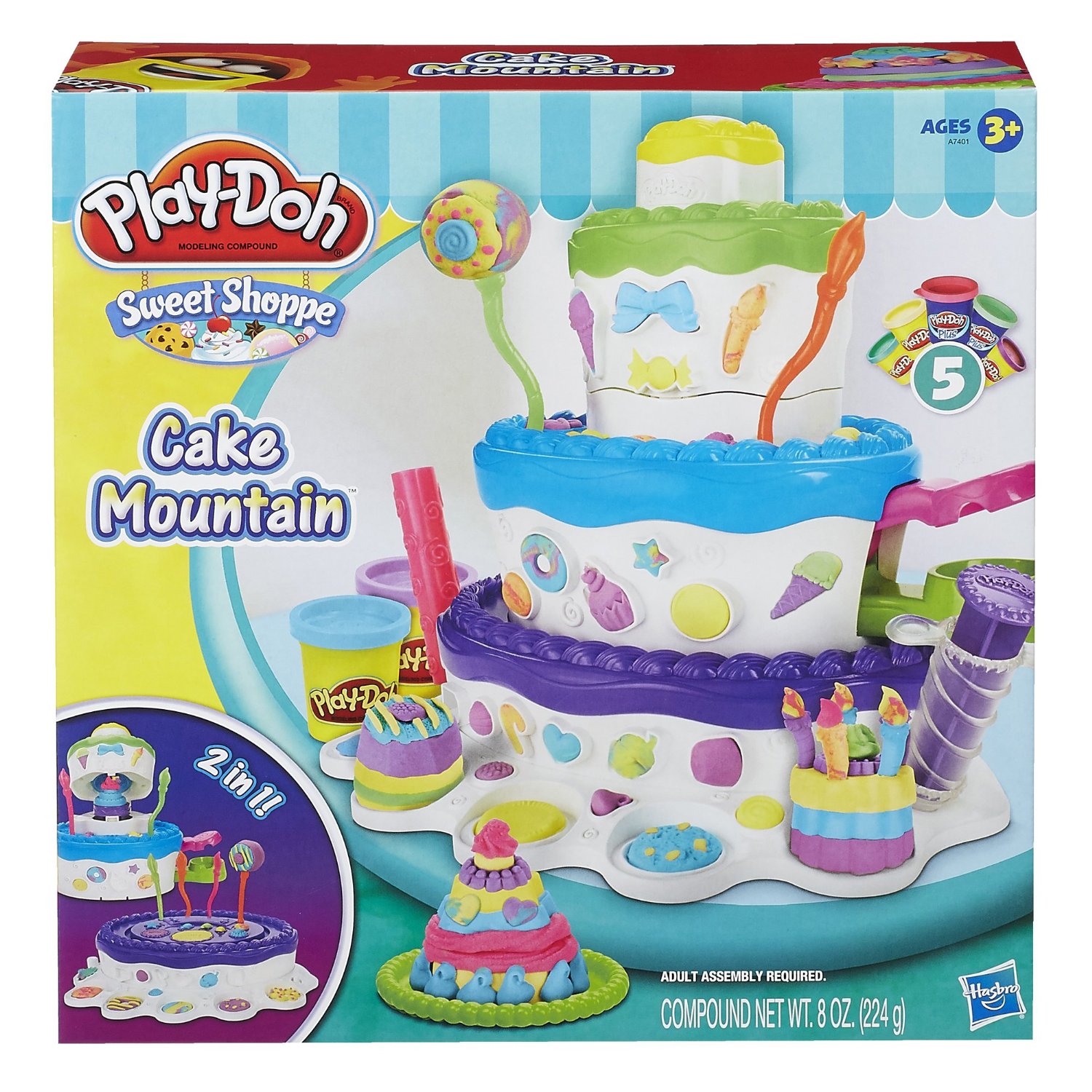 Play-Doh Sweet Shoppe Cake Mountain Playset Only $7.59! (Reg. $20!)