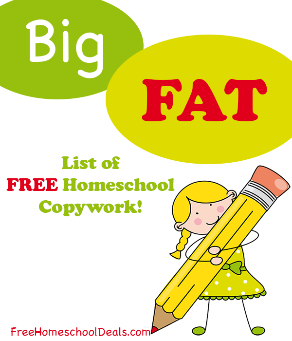 Free Homeschool Copywork