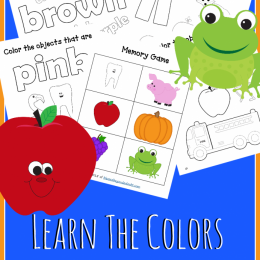 FREE Learn the Colors Printables