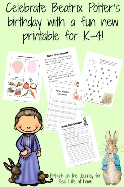 FREE Beatrix Potter Printables