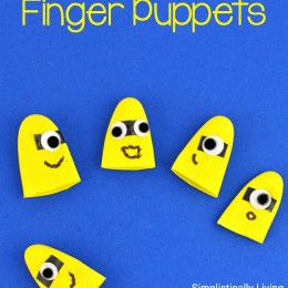 FREE Minion Finger Puppet Activity