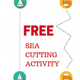FREE Sea Cutting Page