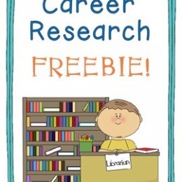FREE Career Research Freebie