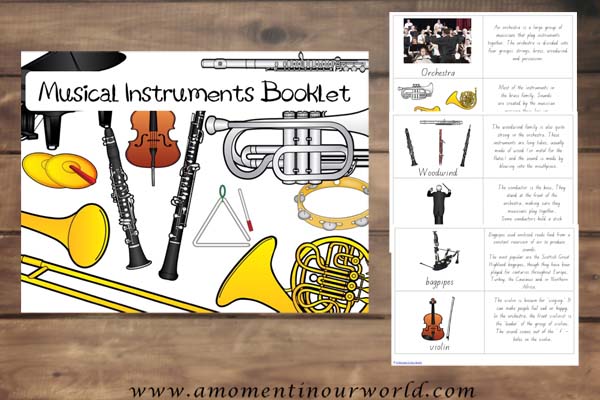 free-printable-musical-instruments-booklet