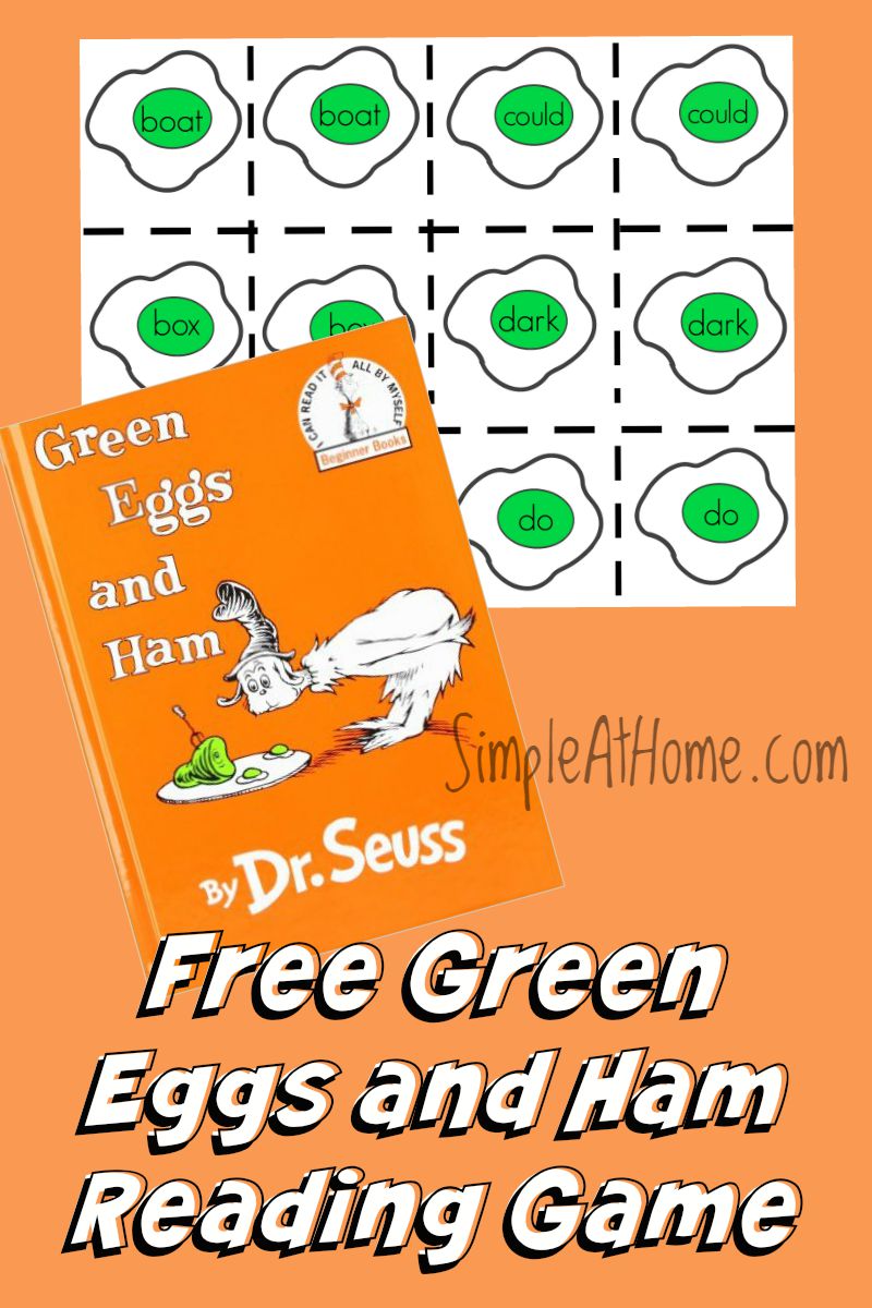 FREE Green Eggs and Ham Game