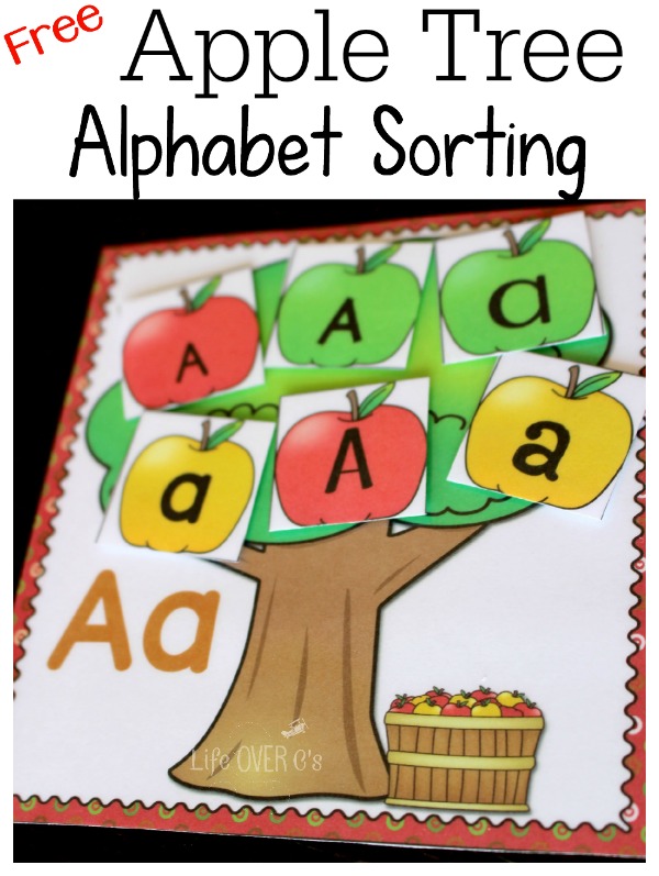 FREE Alphabet Sorting Activity