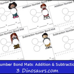 FREE Number Bonds Mats