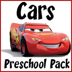 FREE Cars Preschool Pack