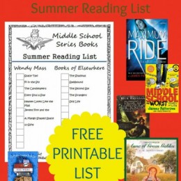 FREE Summer Reading List