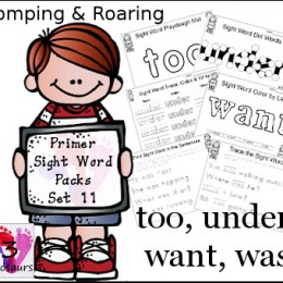 FREE Sight Word Pack