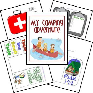 FREE Camping Lapbook