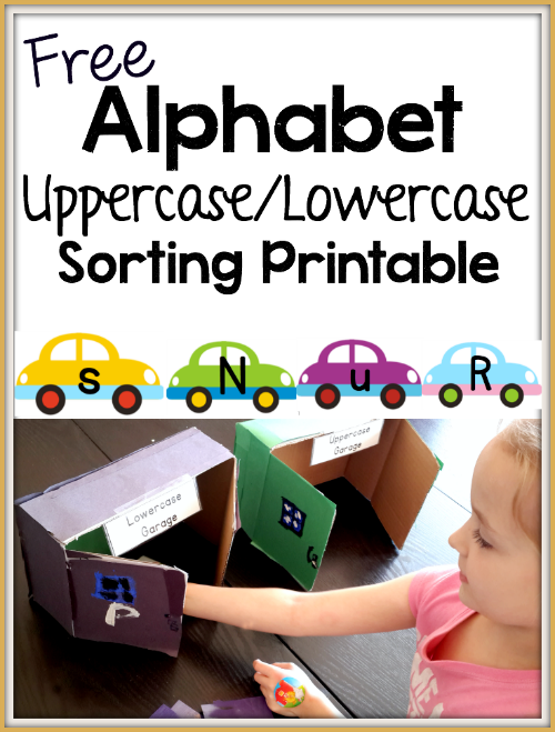 FREE ALphabet SOrting Activity