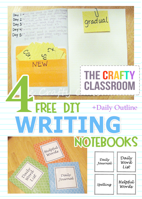 FREE Writing Notebooks