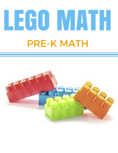 FREE Math Lego's pages