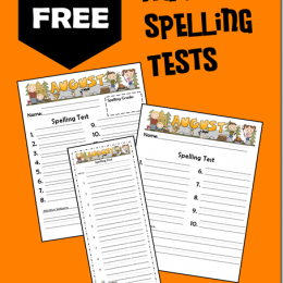 FREE Spelling Tests