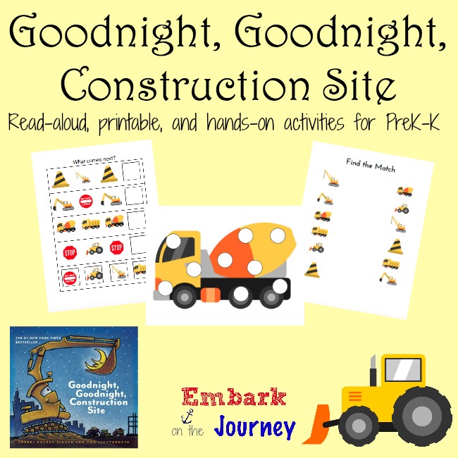 FREE Construction Site Printables