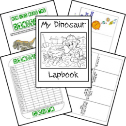 FREE Dinosaur Lapbook