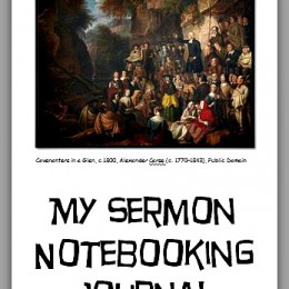 FREE Sermon Notebooking Journal