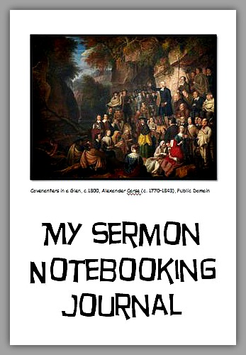 FREE Sermon Notebooking Journal