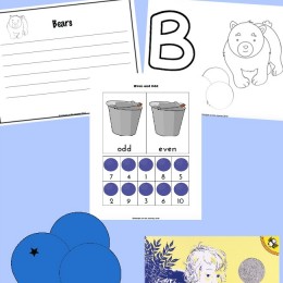 FREE Blueberries Printables