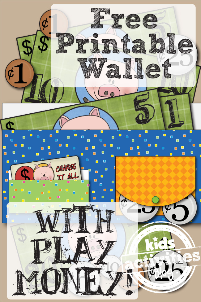 FREE Play Money Wallet