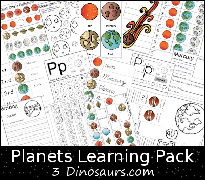 FREE Planets Learning Pack