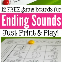FREE Ending Sounds Game