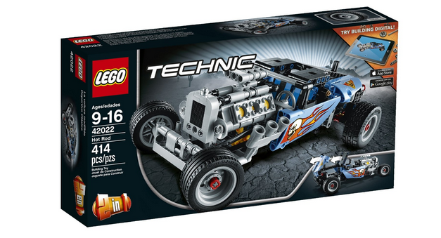 LEGO Technic Hot Rod Kit Only $28! (Reg. $40!)