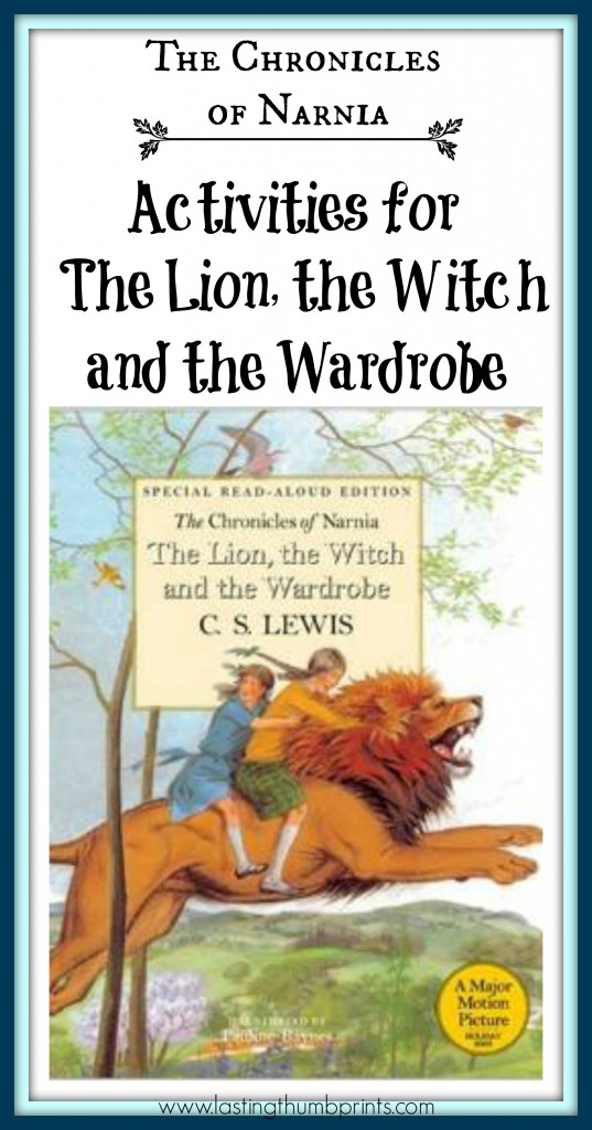 Chronicles of Narnia Activities for The Lion, the Witch, & the Wardrobe