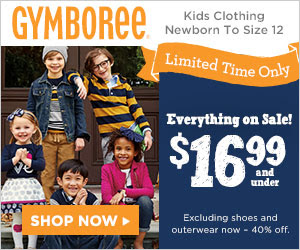 HUGE Gymboree Sale - $16.99 & Under!