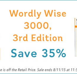35% Off Wordly Wise 300 Curriculum