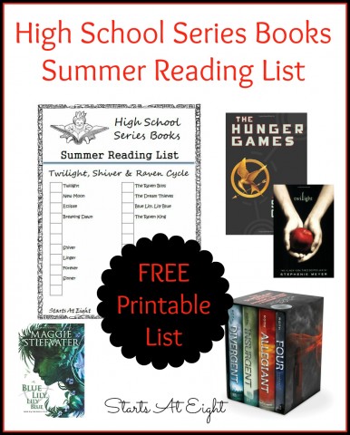 FREE Summer Reading List