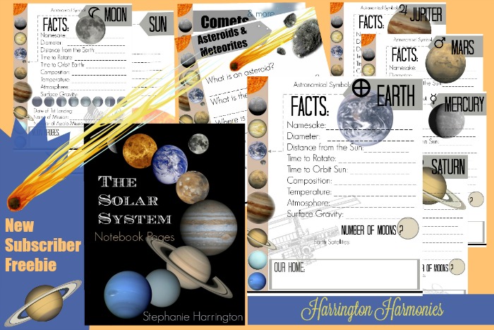 FREE Solar System Pages