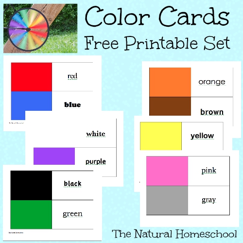 FREE Color Wheel Printable Set