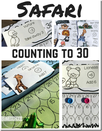 FREE Counting to 30 Printables