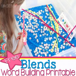 FREE Blends Word Building Printables