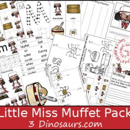 FREE Little Miss Muffet Pack