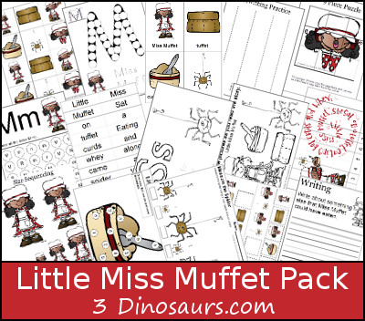 FREE Little Miss Muffet Pack