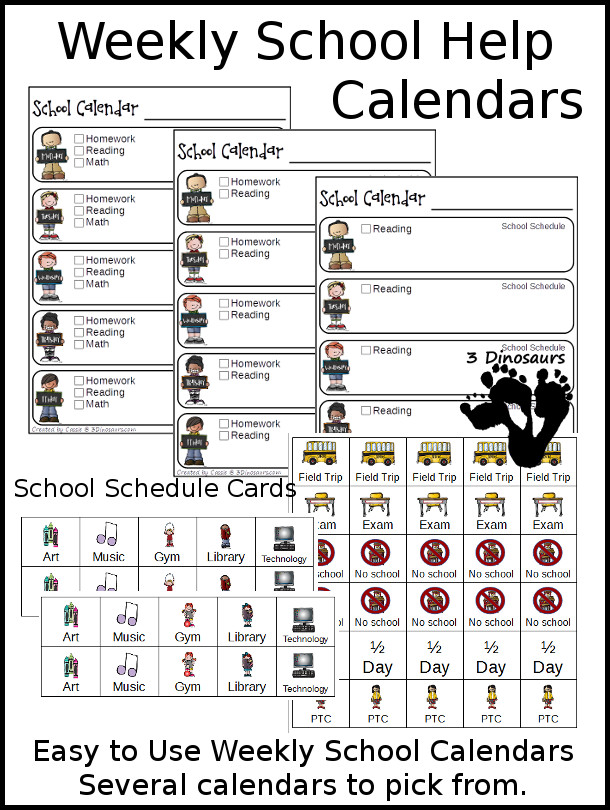 FREE School Helper Printables