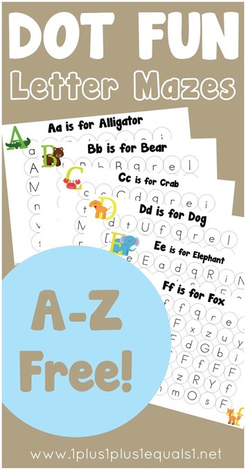 FREE Mazes Worksheets