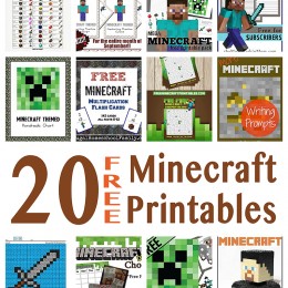 FREE Minecraft Printables