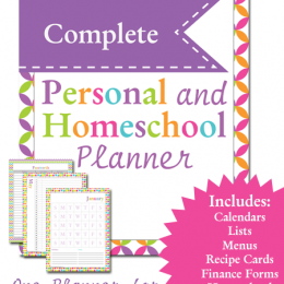 FREE Homeschool Planner