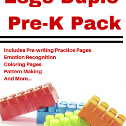 FREE PreK Lego pack